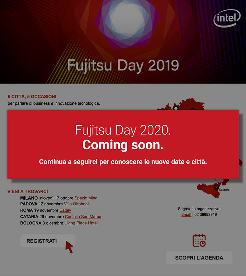 Fujitsu Day 2020 - Coming soon